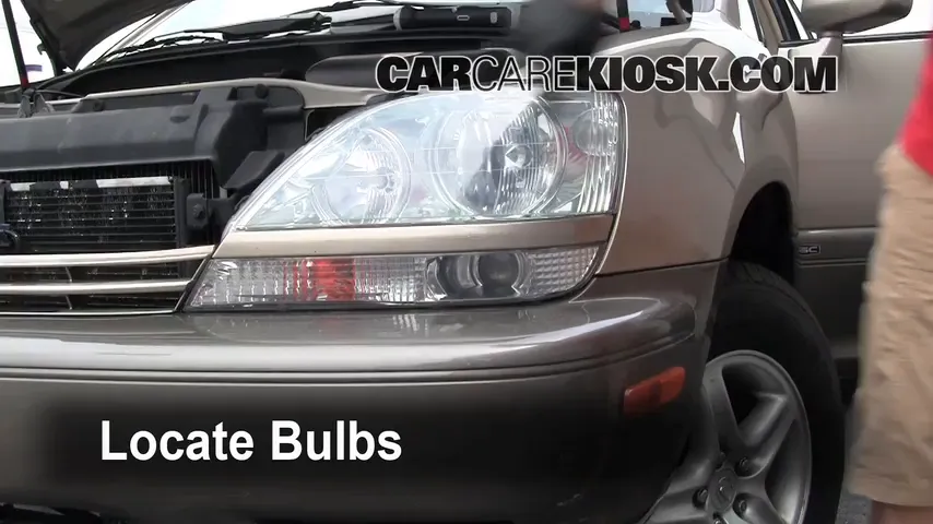 2002 Lexus RX300 3.0L V6 Lights Parking Light (replace bulb)